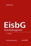 Cover: Eisenbahngesetz - EisbG - Manz