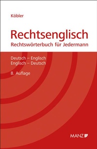 Enlarge image Cover: Rechtsenglisch - Manz