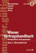 Cover: Wiener Vertragshandbuch. Kommentierte Vertragsmuster - Manz