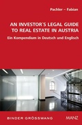 Cover: An Investors Legal Guide to Real Estate in Austria - Manz