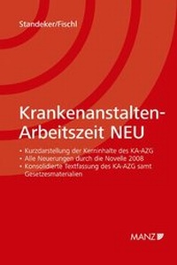 Abbildung von: Krankenanstalten-Arbeitszeit NEU - Manz