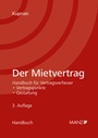 Cover: Der Mietvertrag - Manz