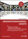 Cover: Medientransparenzgesetz - Manz