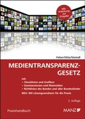 Cover: Medientransparenzgesetz - Manz