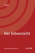 Cover: Der Erbverzicht - Manz