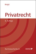 Cover: Privatrecht - Manz