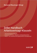 Cover: Zeller Handbuch Arbeitsvertrags-Klauseln - Manz
