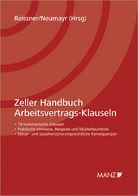 Abbildung von: Zeller Handbuch Arbeitsvertrags-Klauseln - Manz