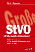Cover: Strassenverkehrsordnung - Manz