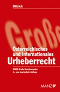 Cover: &Ouml;sterreichisches und internationales Urheberrecht - Manz