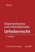 Cover: &Ouml;sterreichisches und internationales Urheberrecht - Manz