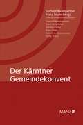 Cover: Der K&auml;rntner Gemeindekonvent - Manz