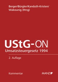 Abbildung von: UStG-ON - Manz