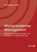 Cover: Wertorientiertes Management - Manz