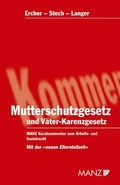 Cover: Mutterschutzgesetz und V&auml;ter-Karenzgesetz - Manz