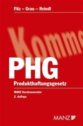 Cover: Produkthaftungsgesetz PHG - Manz