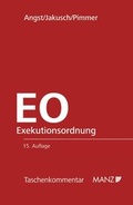 Cover: Exekutionsordnung - EO - Manz