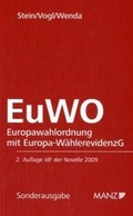 Cover: Europawahlordnung (EuWO) Europa-W&auml;hlerevidenzgesetz (EuWEG) - Manz