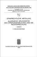 Cover: Ref.u.Diskb.zu Zipf, Allg. Grunds&auml;tze d.STGB - Manz