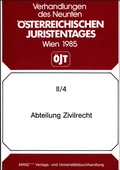 Cover: Abteilung Zivilrecht - Manz