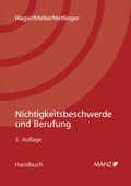 Cover: Nichtigkeitsbeschwerde und Berufung - Manz