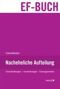 Cover: EF-Buch / Nacheheliche Aufteilung - Manz