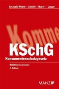 Cover: Konsumentenschutzgesetz (KSchG). Mit den ge&auml;nderten Bestimmungen... - Manz