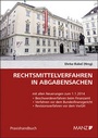 Cover: Rechtsmittelverfahren in Abgabensachen - Manz