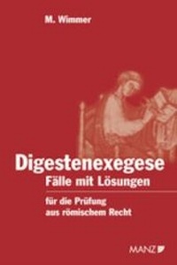 Enlarge image Cover: Digestenexegese - Manz