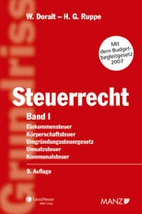 Abbildung von: Grundriss des Österreichischen Steuerrechts - Manz