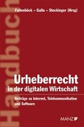 Cover: Urheberrecht in der digitalen Wirtschaft - Manz