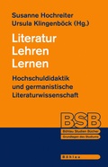Cover: Literatur Lehren Lernen - B&ouml;hlau