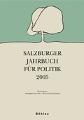 Cover: Salzburger Jahrbuch f&uuml;r Politik / Jahrgang 2005 - B&ouml;hlau