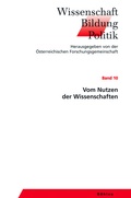 Cover: Vom Nutzen der Wissenschaften - B&ouml;hlau
