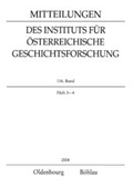 Cover: Mitteilungen des Instituts f&uuml;r &Ouml;sterreichische Geschichtsforschung / Mitteilungen des Instituts f&uuml;r &Ouml;sterreichische Geschichtsforschung - B&ouml;hlau