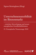 Cover: Unternehmensmobilit&auml;t im Binnenmarkt - Manz