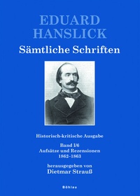 Abbildung von: Eduard Hanslick. Sämtliche Schriften - Böhlau