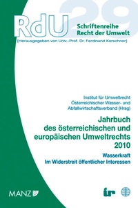 Abbildung von: Jahrbuch des österreichischen und europäischen Umweltrechts 2010 - Manz