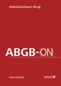 Cover: ABGB-ON - Manz