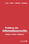 Cover: Probleme des Informationsrechts - Manz