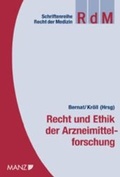 Cover: Recht und Ethik der Arzneimittelforschung - Manz