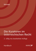 Cover: Die Kuratoren im &ouml;sterreichischen Recht - Manz