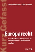 Cover: Europarecht - Manz