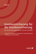 Cover: Insolvenzsicherung f&uuml;r die Sozialversicherung - Manz