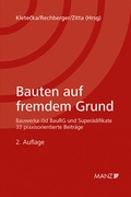 Cover: Bauten auf fremdem Grund - Manz