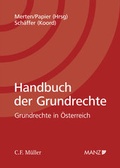 Cover: Handbuch der Grundrechte - Manz