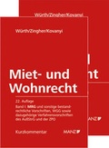 Cover: Paket: Miet- und Wohnrecht Band I + Band II - Manz