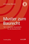 Cover: Muster zum Baurecht - Manz