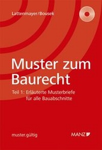Enlarge image Cover: Muster zum Baurecht - Manz