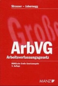 Abbildung von: Arbeitsverfassungsgesetz - Manz